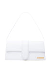 Jacquemus Elegant White Leather Shoulder Bag